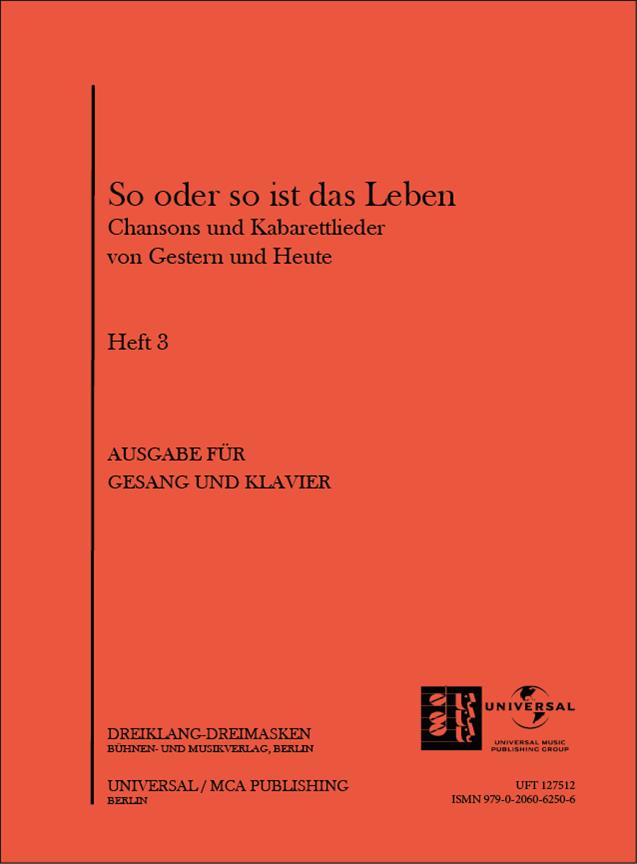 So oder so ist das Leben, Heft 3